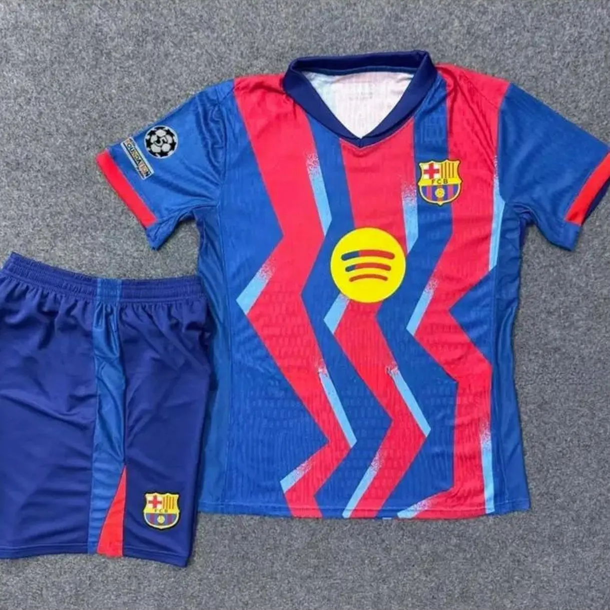 Barcelona 25/26 Player Soccer Fit Kit, Pedri Yamal Edition Soccer Jersey Set
