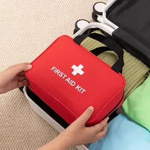 Large-Capacity Outdoor First Aid Kit Medical Emergency Bag Explosion-Proof Emergency Pack Earthquake Survival Kit Medicine Storage Bag Survival Gear Set Travel-Friendly First Aid Kit Portable
