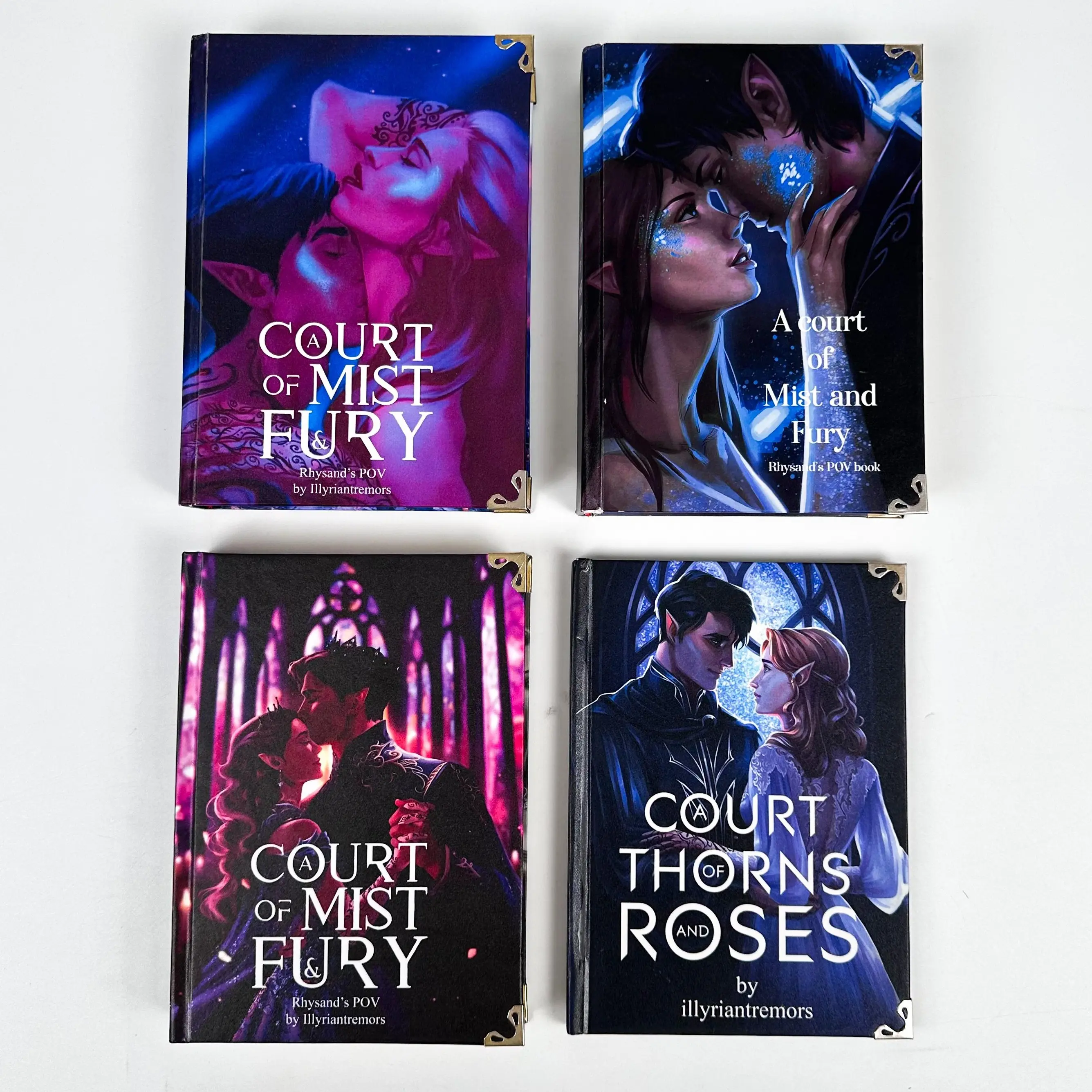 ACOTAR & ACOMAF Rhysand's POV Hardcover Special Edition Books | Fantasy Romance Collector Bookshelf Set