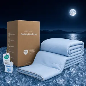 JOLLYVOGUE Summer Cooling Comfort for Hot Sleepers, Ice Cream Blanket,Summervibes,Comfy Bedding,RayonDerived from Bamboo,Breathable Oversized Design, Lightweight, Teenage Bedroom Accessories, Cooling Blanket, available in single and double sizes