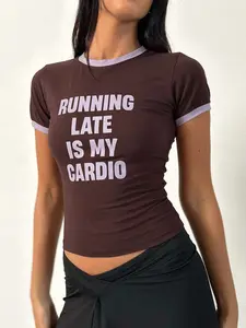 Running Late Is My Cardio Graphic Tee