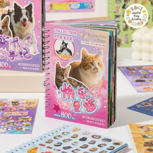 30 Sheets Cat Sticker Set – Perfect for Scrapbooking, Crafting & Decorating Water Bottles & Laptops Book