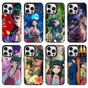 Maomao A-Apothecary D-Diaries Phone Cases For iPhone 17 Promax Pro Air 16 Plus 15 14 13 12 11 Black Candy Matte Shockproof Cover