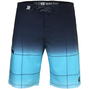 Mens Swim Trunks 22 Inch, Long Board Shorts Men's, Slim Fit, Stretch Material,No Liner, No Side Pockets