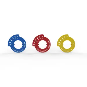 Dial Ring Color Set (Blue, Yellow, Red)