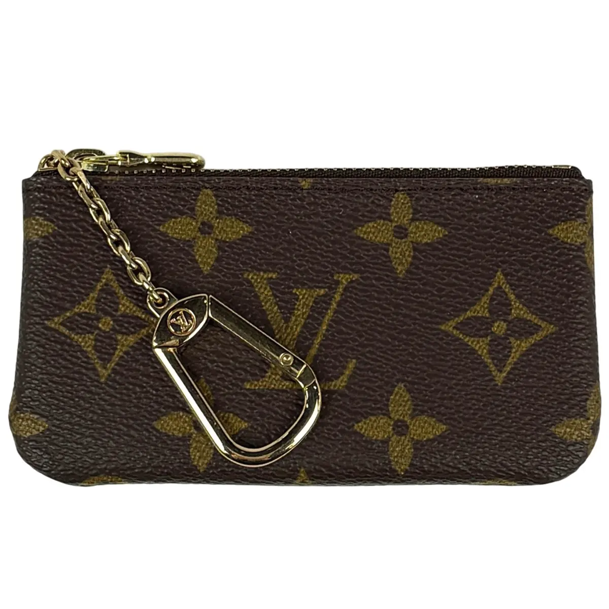 Pre-owned Louis Vuitton PVC Clutches & Wristlets Monogram Key Pouch 4000030158067 Daisy
