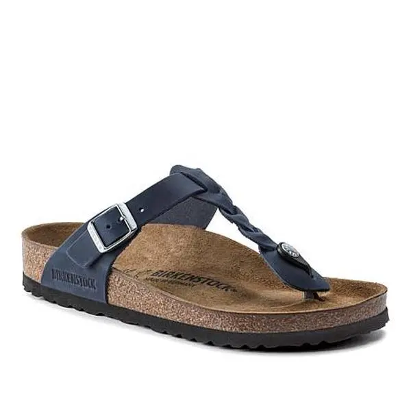 Birkenstock Gizeh Braided Leather Thong Sandal