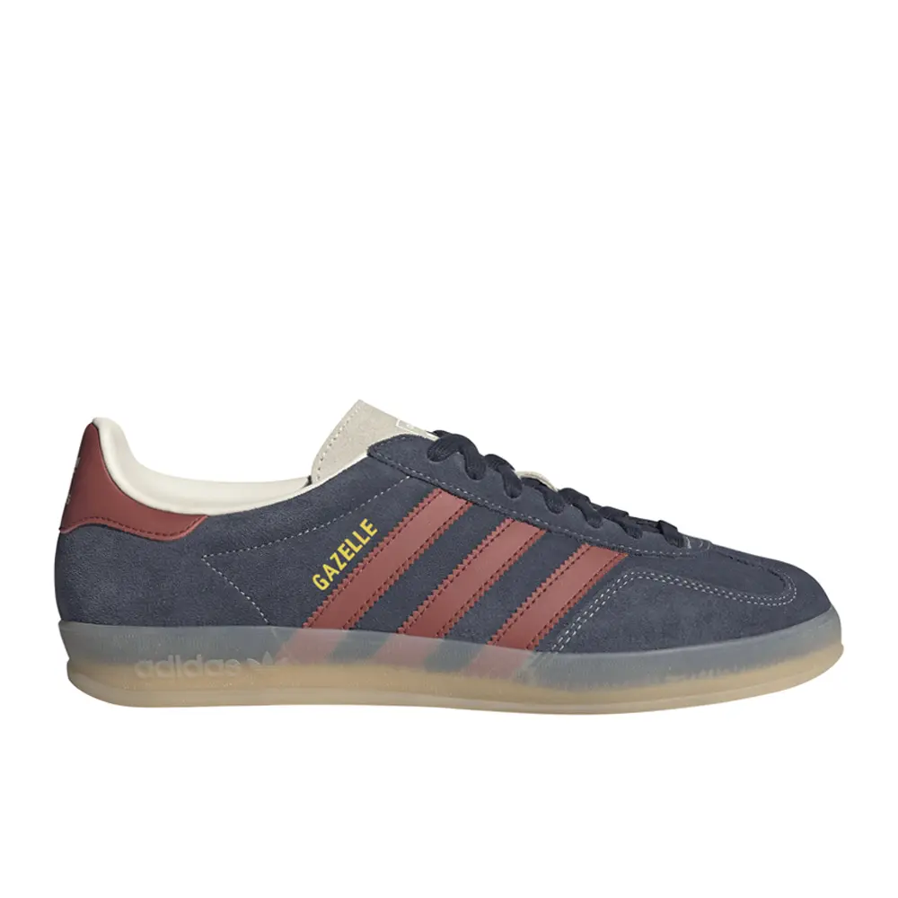 adidas Mens Gazelle Indoor Sneakers Shoes Casual - Blue