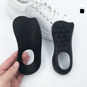 Women's Men's Comfort Arch Inserts Flat Foot Support Insoles with Non-Slip Heel Pad