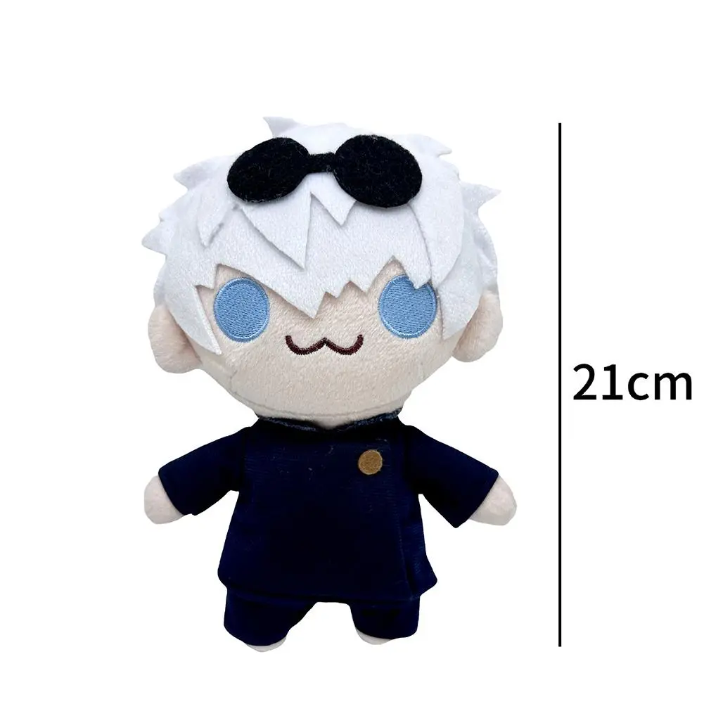 Jujutsu Kaisen (JJK) Japanese Anime Plush Toys - 100% New High-Quality PP Cotton Stuffed Dolls (Nanami Kento, Mahito, Gojo Satoru, Geto Suguru, Kugisaki Nobara), 20-30cm Cute Soft Cosplay Props, Bedding Accent Throw Pillows, Birthday Gift for Anime Fans