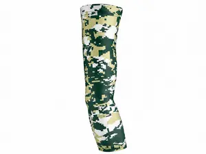 Military Digital Camo Compression Arm Sleeve - Youth & Adult Sizes, UV Protection, for Sports, Gym Use