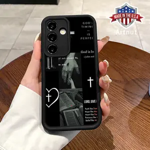 Compatible with Samsung S24 ultra plus S25 S23 S22 Ultra Plus Divine Faith Advanced fashion gift Rugged Durable shockproof Anti-Scratch soft Silicone case