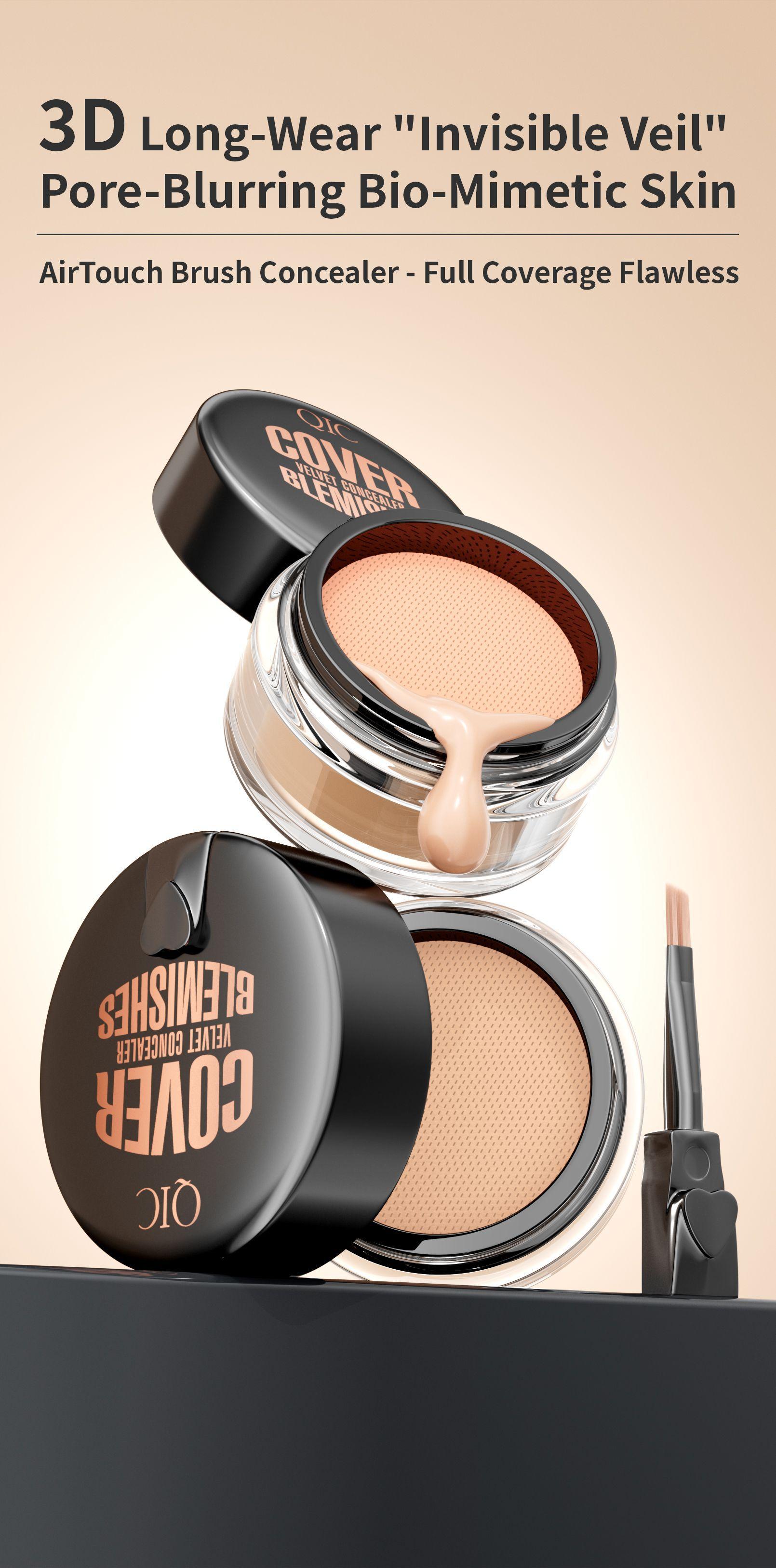 Waterproof Matte Concealer Balm, Full Coverage Lightweight Cream for Acne, Scars, Redness and Dark Spots, Smooth Blendable Texture with Moisturizing Formula for Flawless Finish, Ideal for Weddings, Parties and Daily Wear Waterproof Matte Concealer Balm, Full Coverage Lightweight Cream for Acne, Scars, Redness and Dark Spots, Smooth Blendable Texture with Moisturizing Formula for Flawless Finish, Ideal for Weddings, Parties and Daily Wear