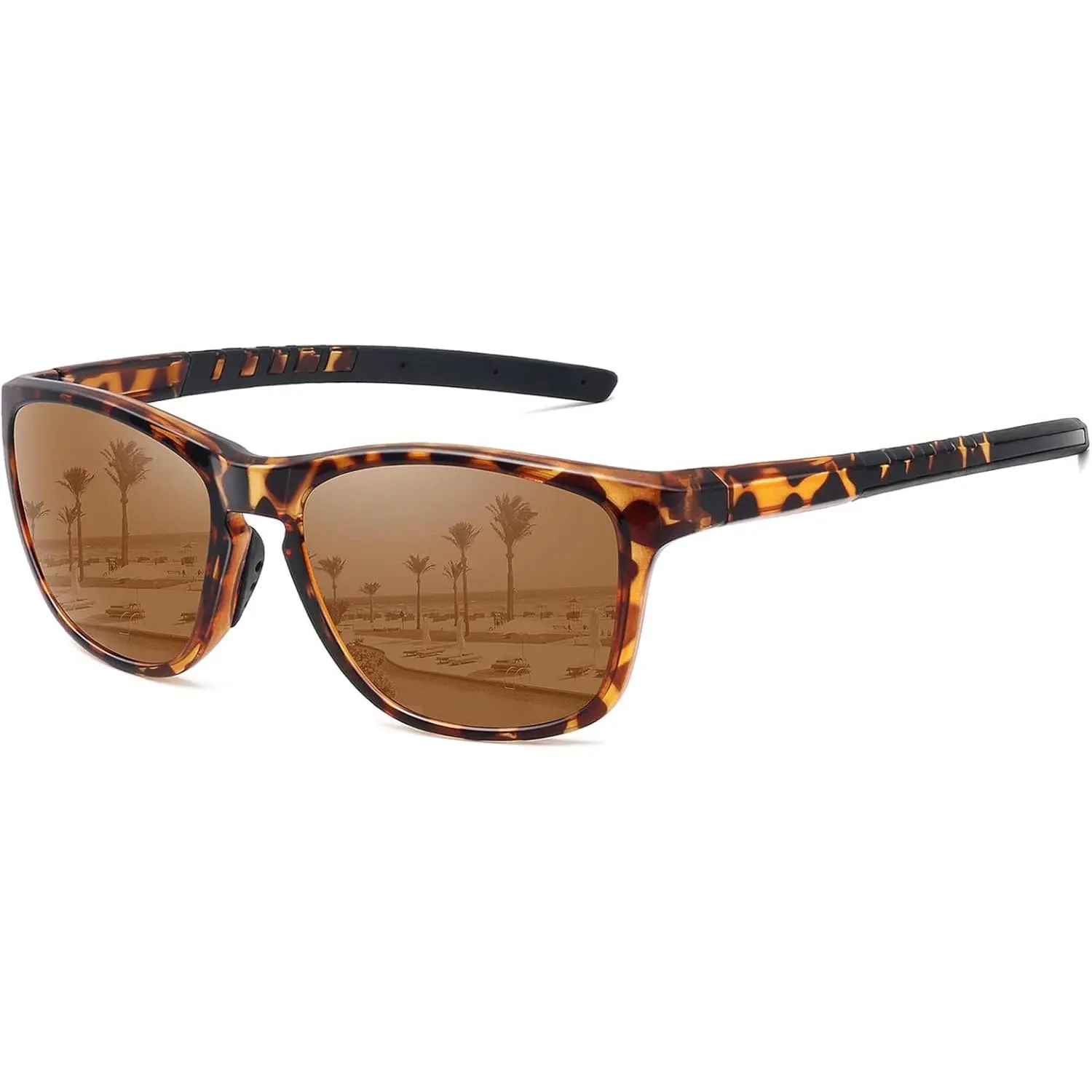 Leopard Frame-brown Lens