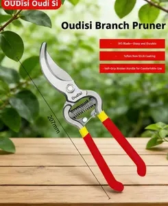 Gardening Shears, Heavy-Duty Fruit Branch Pruners for Flowers, Greening Bamboo & Thick Branches, Long Handle Household Branch Cutters,summervibes