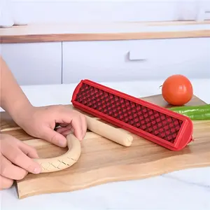 Hot Dog Slicer Tool, Stainless Steel Sausage Texture Cutter, 11 Inch Ham Cutting Blade for Kitchen, BBQ, Camping, Outdoor Cooking, Kitchen Accessories