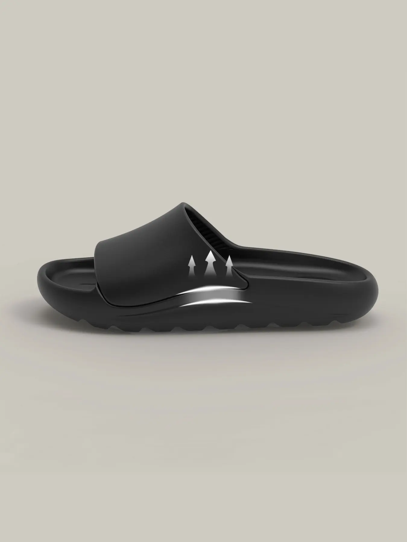 Unisex Arch Support Slip-On Shoes, Non-Slip Home & Bathroom Footwear, Shock Absorption Flat Feet Comfort, Easy One-Step on Design