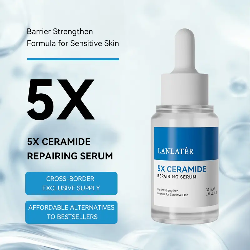 LANLATER 5X Ceramide Repairing Serum - Barrier-Strengthening Formula for Sensitive Skin - 30ml Cross-Border Exclusive Supply