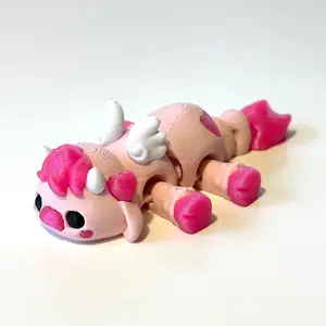 Cupid Cow - 3D Printed Articulating Figure