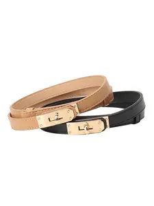 Women's Adjustable Solid Color Belt for Jeans, Fashion Casual Waist Belt for Everyday Wear, Trendy Versatile Style, Exquisite Belt, Ideal as a Gift