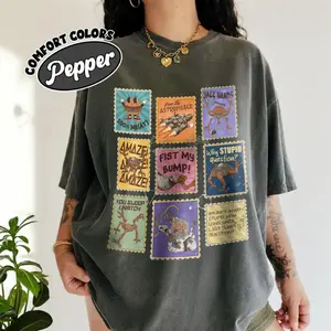 Project Hail Mary Stamps Shirt Comfort Colors, Rocky Jazz Hands TShirt, Sci-Fi Bookish T-Shirt, Andy Weir Fan Tee, Amaze Graphic Tee