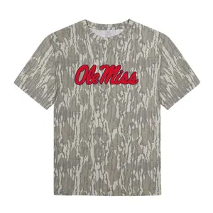 Hot Trend Ole Miss Mossy Oak Camo Shirt – Collegiate Spirit Tee for Tailgates & Timber Days, T Shirt 3D Camo, Style T Shirt 3D Camo, 3D Camo T-Shirt, 3D Camo Style T-Shirt, 3D Camo Shirt