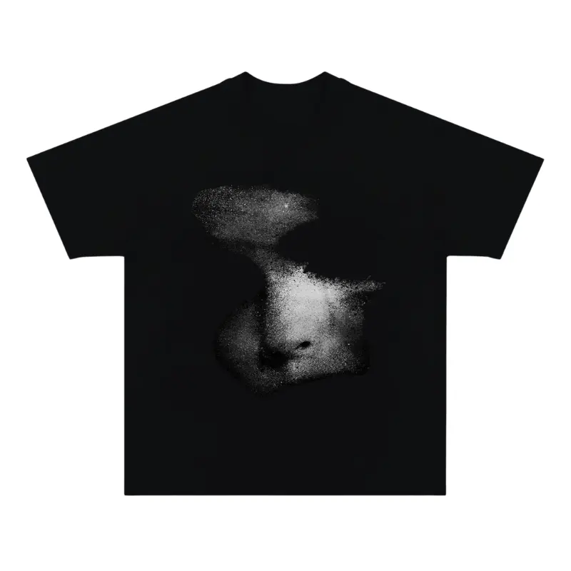 Big Face Y2k Graphic Tee, Gothic Shirt, Y2k Clothing, Vintage Tee, Unisex Cotton Crewneck T-Shirt Menswear Womenswear Underwear Streetwear Top Hoodie Polyester