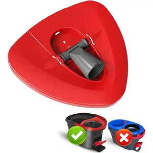 Spin Mop Base Compatible with  Easywring 1 Tank,Spin Mop Replacement  Cover for Ocedar Mop Attachment Parts, Easy to Replace