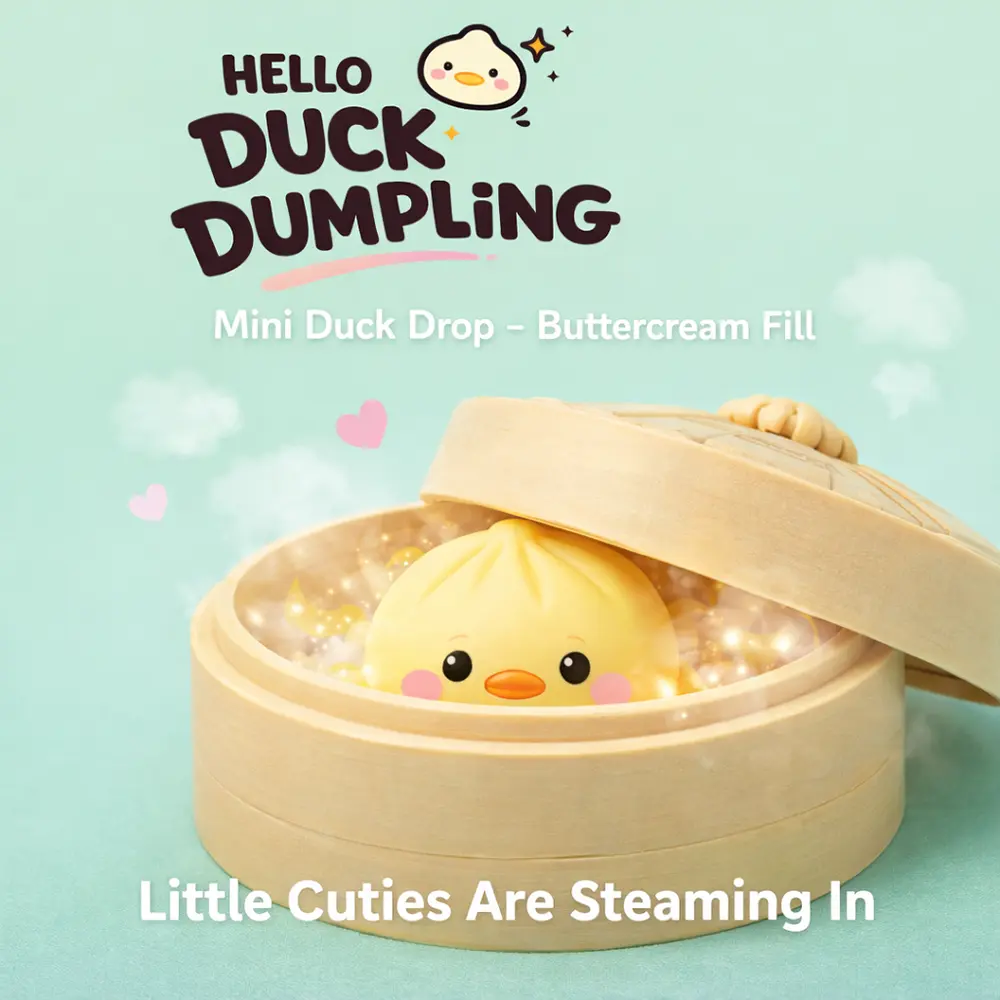 Hello Duck Dumpling | Mini Pastel Buttercream