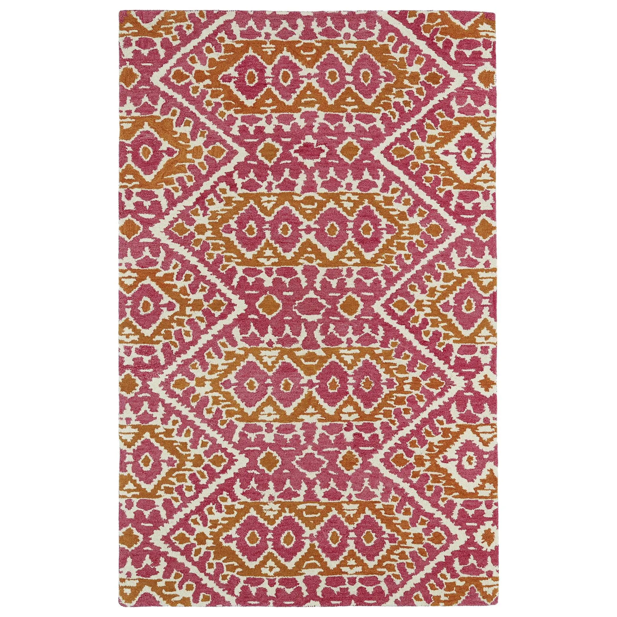Kaleen Rugs Global Inspiration Collection GLB01-92 Pink Area Rug