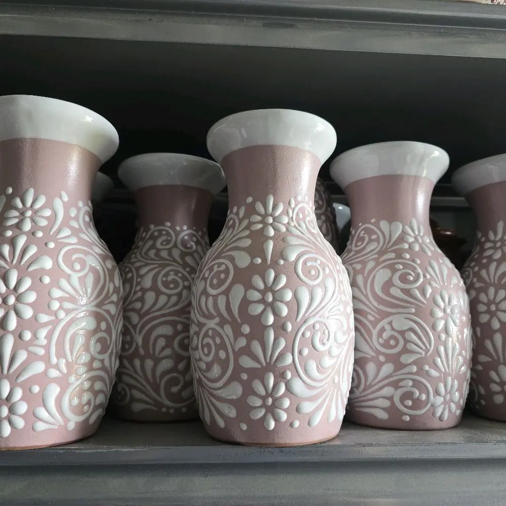 Soft Pink Cielito Lindo Vase - 9in
