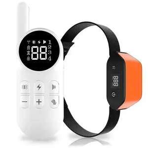 Electric Dog Training Collar Pet Behavior Trainer Dog Shock Collar with Remote