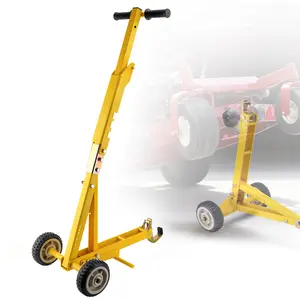 Lawn Mower Jack 800LBS Capacity Zero Turn Mower Jack Lift Foldable Heavy Duty for Commercial or Push Mowers with Wheels fathersdaygift