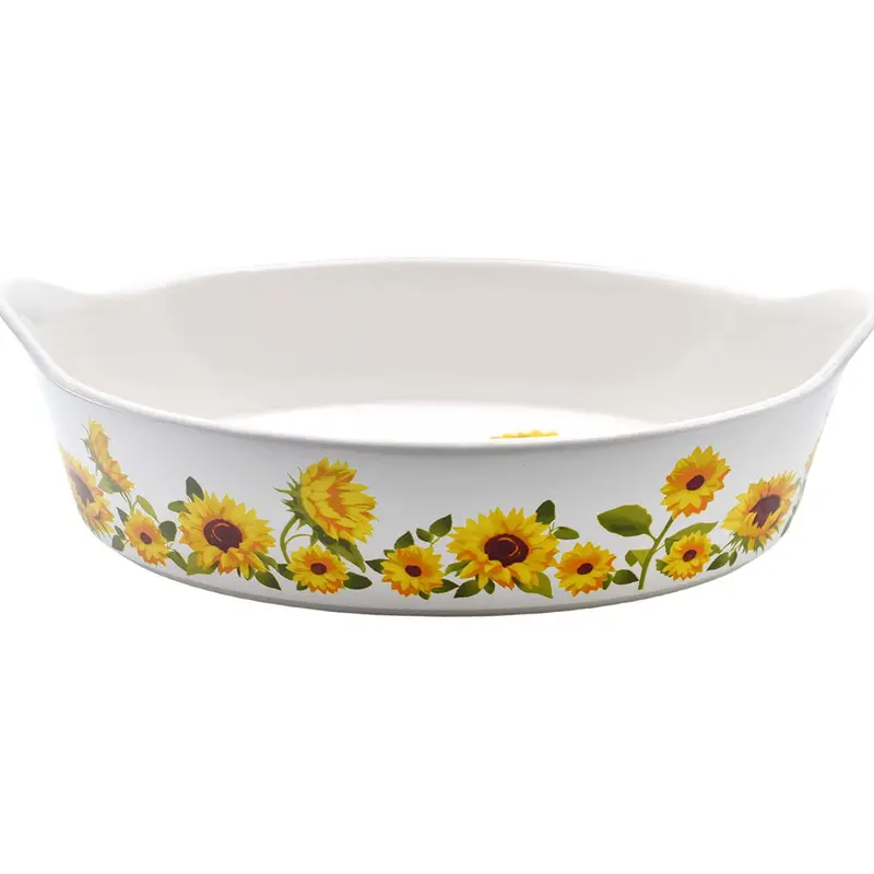 Temp-tations Harvest 3-Quart Deep Wall Casserole Dish