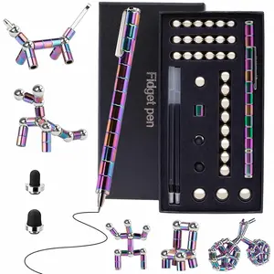 Magnetic Fidget Pens for Adults Teens, Graduation Gifts for Her Cool Stress Relief Gadget, Fun Gifts for Teacher Novelty Christmas Stocking Fillers for 10-17 Year Old Girls
