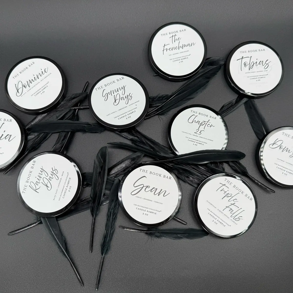 *LICENSED* The Ravenhood Sample Candle Collection *LICENSED* The Ravenhood Sample Candle Collection