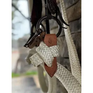 B1 Fat Flat reins with heavy slobber straps