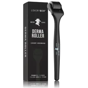 LoveryMEN Derma Roller for Beard Growth – Luxury Grooming Tool