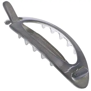 Camila Paris Hair Barrettes Oval Cutout Metal-Free Latch