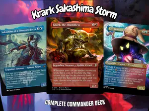 Chaos Storm | Custom Fantasy Proxy Card Deck | 100 Cards + Tokens