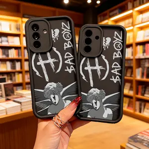J-Junior H Sad Girlz Boyz Phone Case, Shockproof Cover, Compatible with Samsung Galaxy a Series, Anti-Fall Protective Soft Tpu Back Cover, Durable Protection, Smartphone