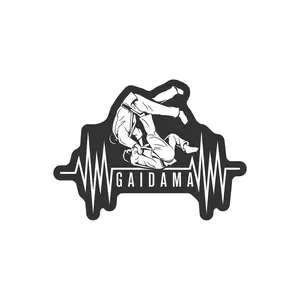 Sticker - Jiu Jitsu Heartbeat (Male)
