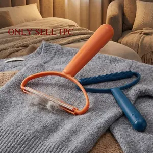 Portable Pet Hair Remover Brush: 2-in-1 Lint Shaver & Fabric Shaver, Portable Lint Roller for Clothes, Pet Hair Removal Brush, Fuzz & Pill Remover for Home, Carpet, and Pet Grooming, Deshedding Tool