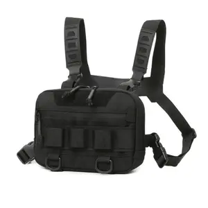 Men's Tactical Sports Backpack, Multifunctional Adjustable Strap Chest Bag, Outdoor Sports Bag for Cycling Hiking Climbing, Multi Purpose Rucksack