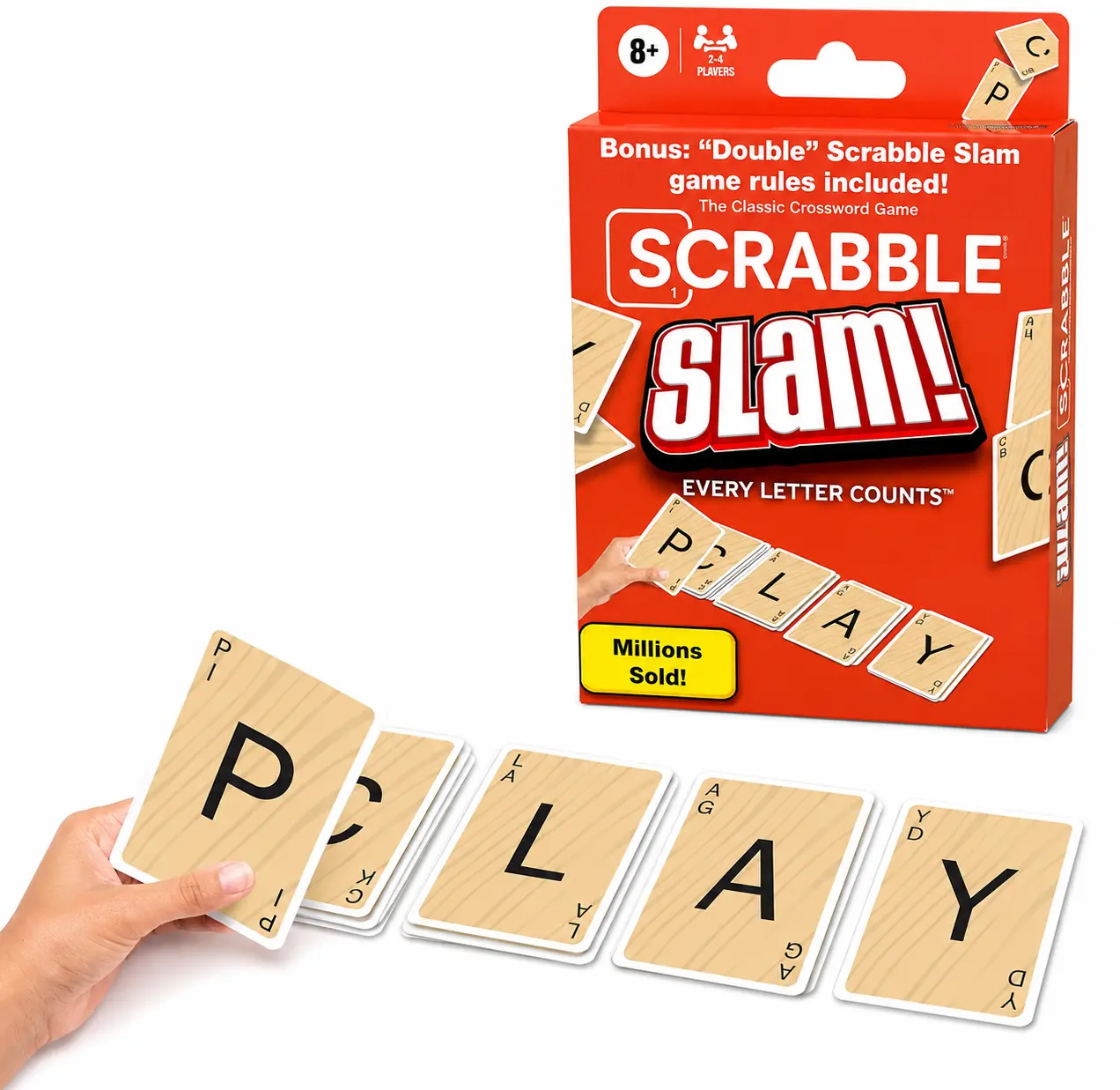 Fast-Paced Word Card Game, 2–4 Players Ages 8+, Quick Letter & Vocabulary Game with Travel-Friendly Cards for Kids, Adults & Family Game Night