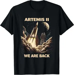 Artemis II Rocket Launch Mission to The Moon Artemis 2 T-Shirt