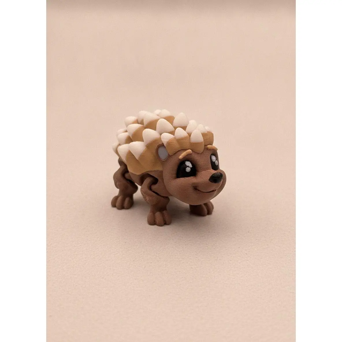 Articulated Hedgehog - 3D Printed Fidget Toy | Flexible Hedgehog Figurine | Cute Desk Decor | Movable Joints | Fun Stress Relief Gift