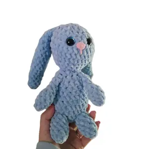 Bunny rabbit crochet amigurumi handmade plushie - multiple colour options