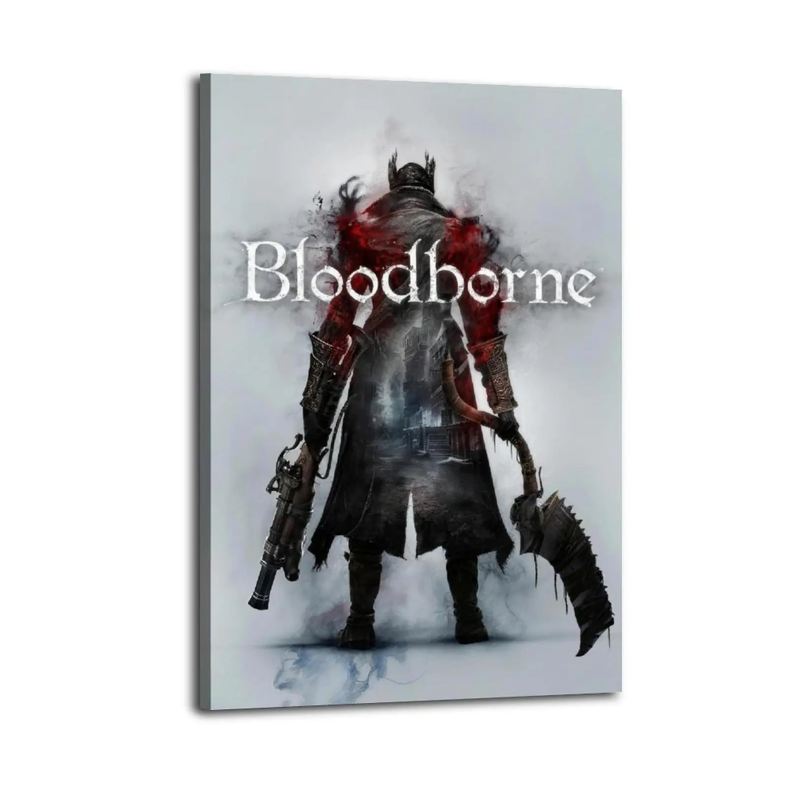 Bloodborne Art Painting Decorative Classic Poster Art Wall Art Oil Painting Art Canvas Poster Decorative Painting Porch Living Room Art Decoration