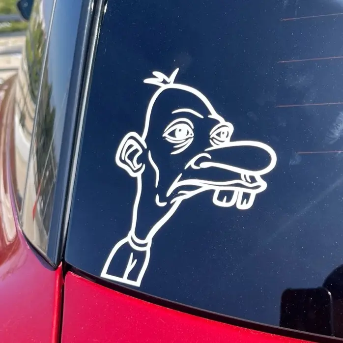 Neegy Decal, Sticker Fits Cars Trucks, Fade-Resistant, Long-Wearing Automotive Exterior Accessory Neegy Decal, Sticker Fits Cars Trucks, Fade-Resistant, Long-Wearing Automotive Exterior Accessory